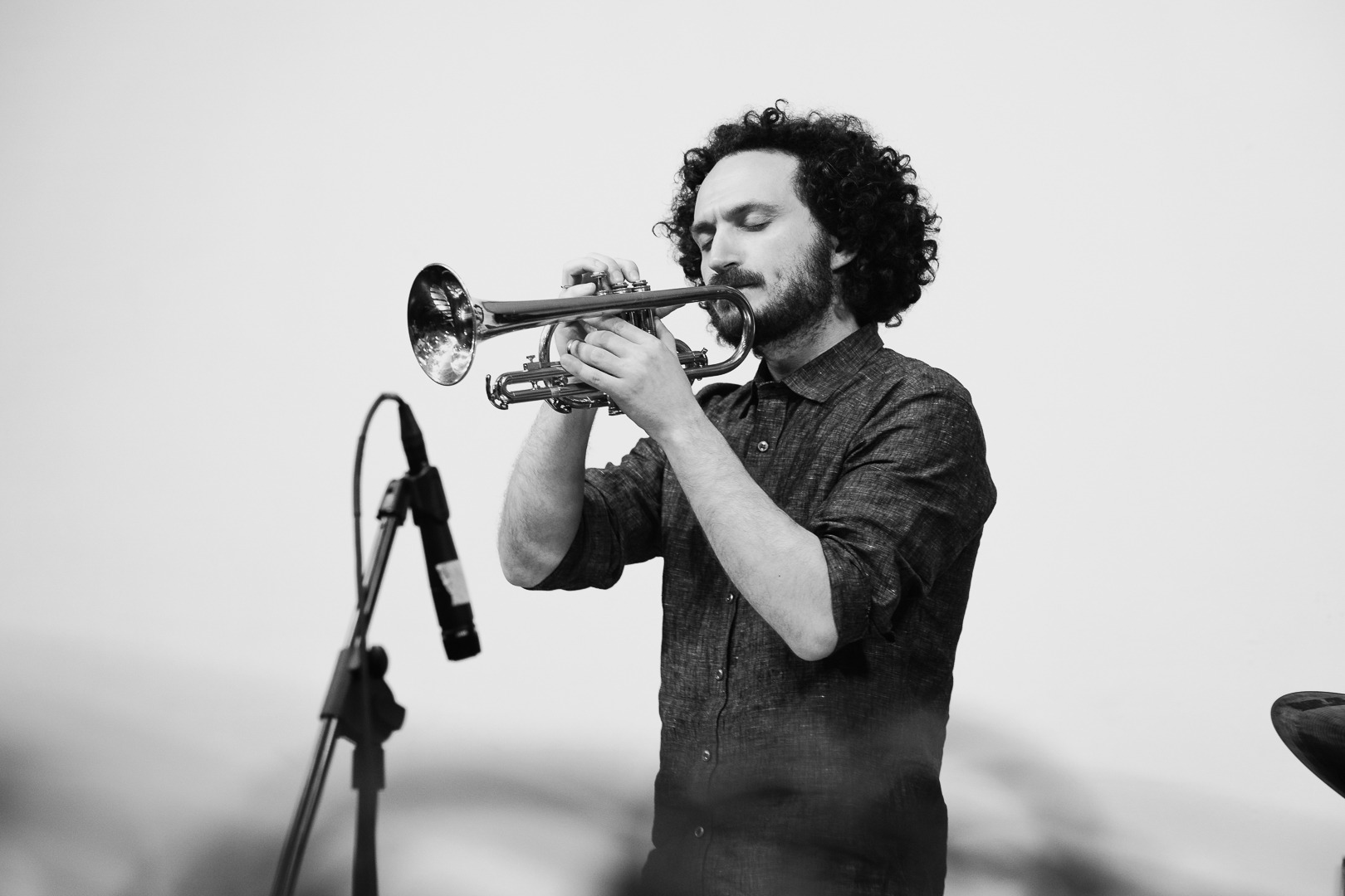 Cornet performance (photo by Ricardo Adame)